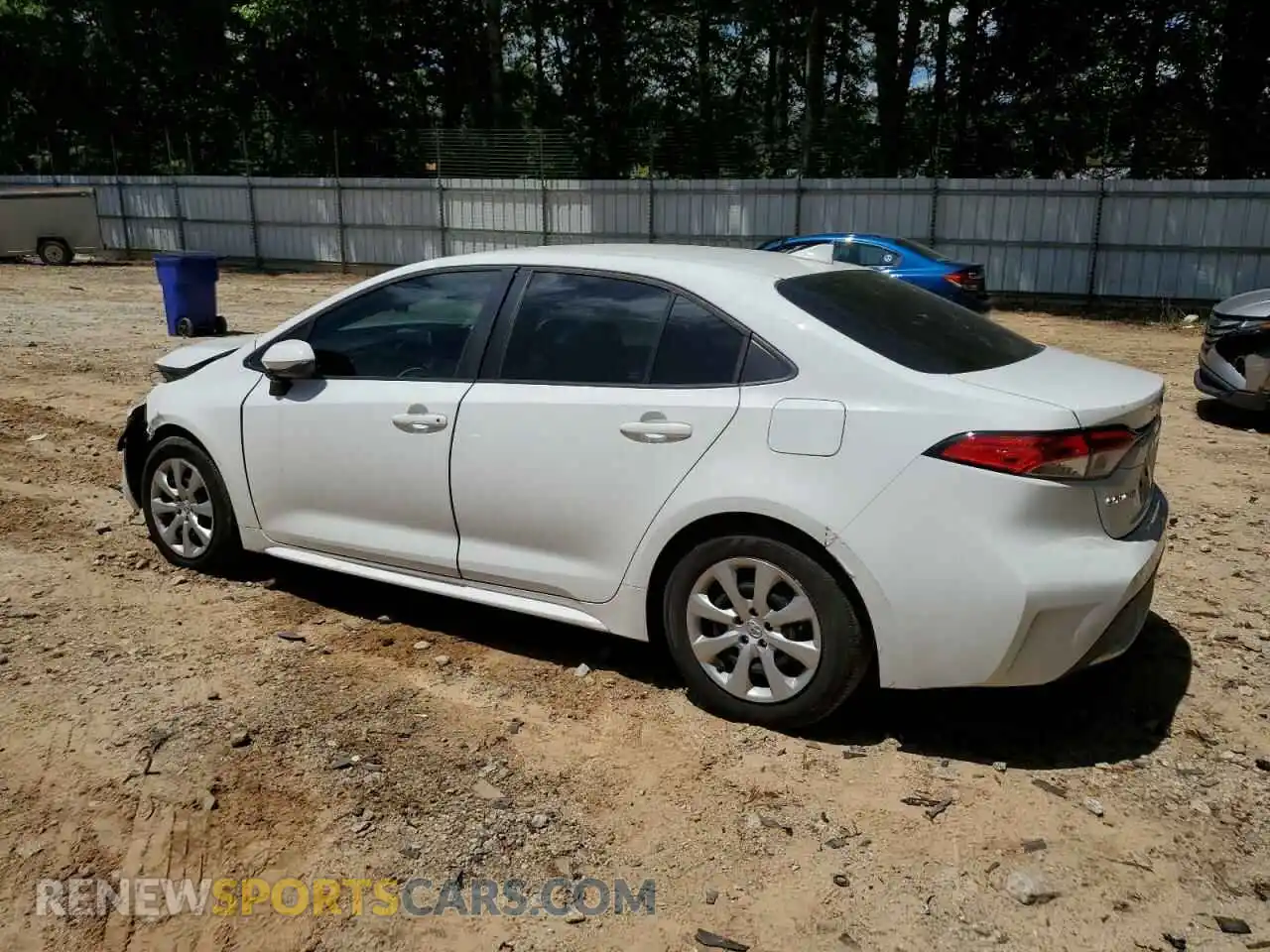 2 Photograph of a damaged car 5YFEPMAE5MP261784 TOYOTA COROLLA 2021