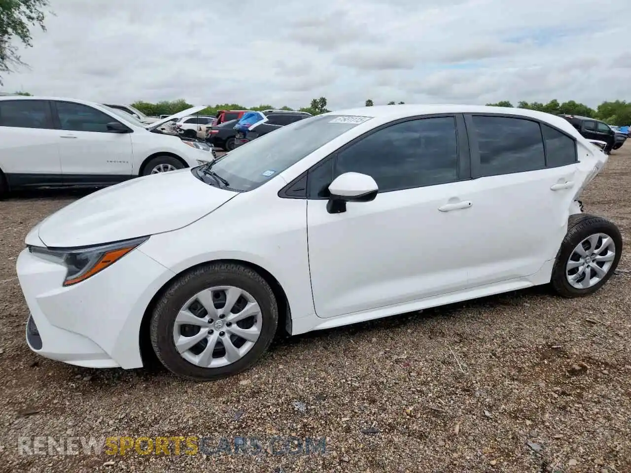 1 Photograph of a damaged car 5YFEPMAE5MP262949 TOYOTA COROLLA 2021