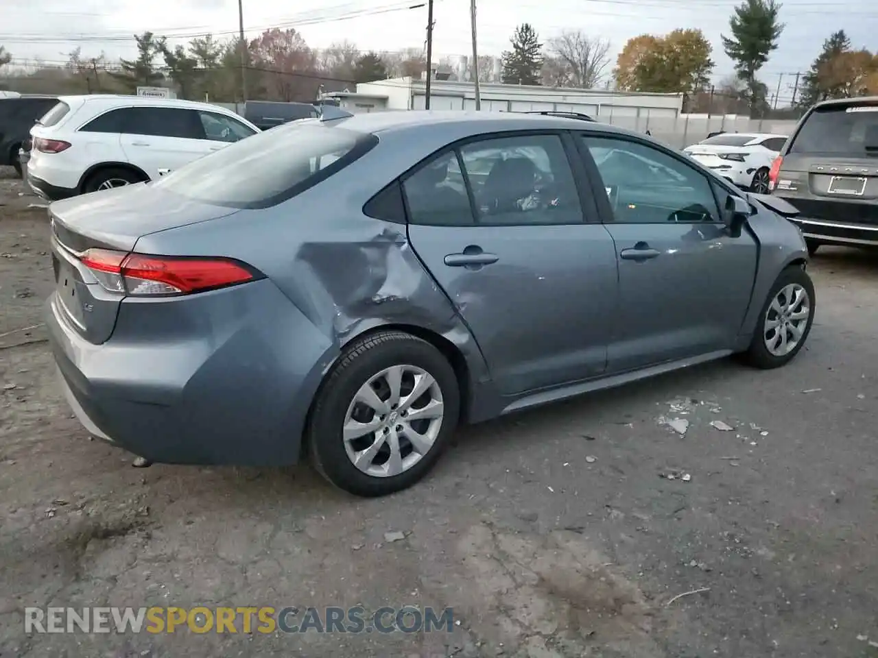 3 Photograph of a damaged car 5YFEPMAE5MP271022 TOYOTA COROLLA 2021