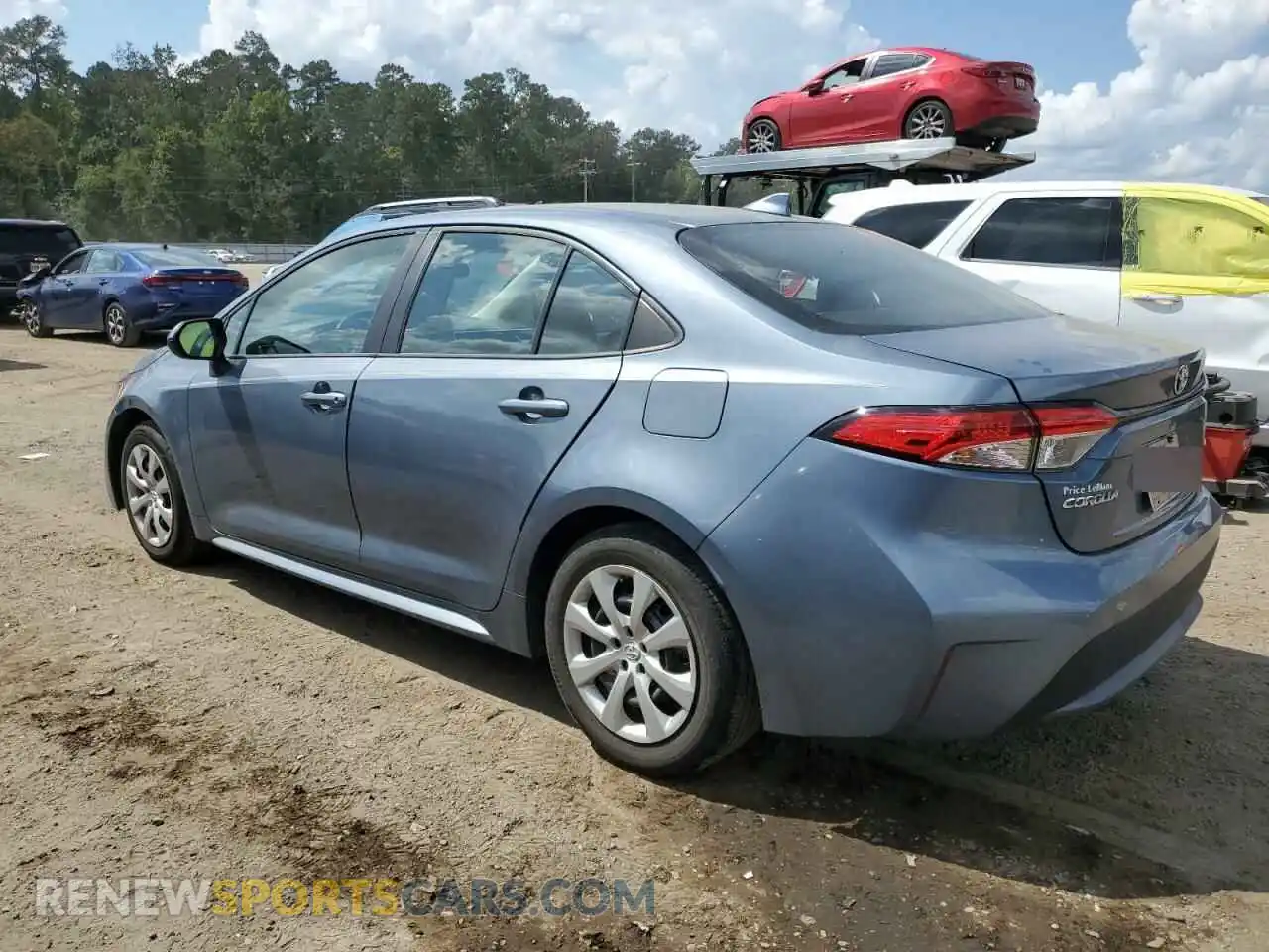 2 Фотография поврежденного автомобиля 5YFEPMAE6MP151441 TOYOTA COROLLA 2021