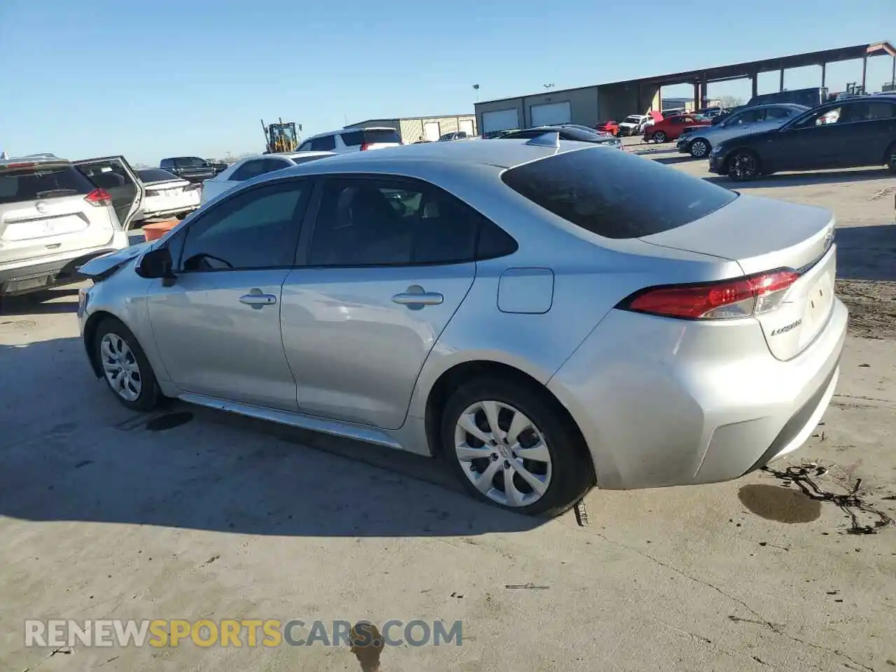 2 Photograph of a damaged car 5YFEPMAE6MP151598 TOYOTA COROLLA 2021