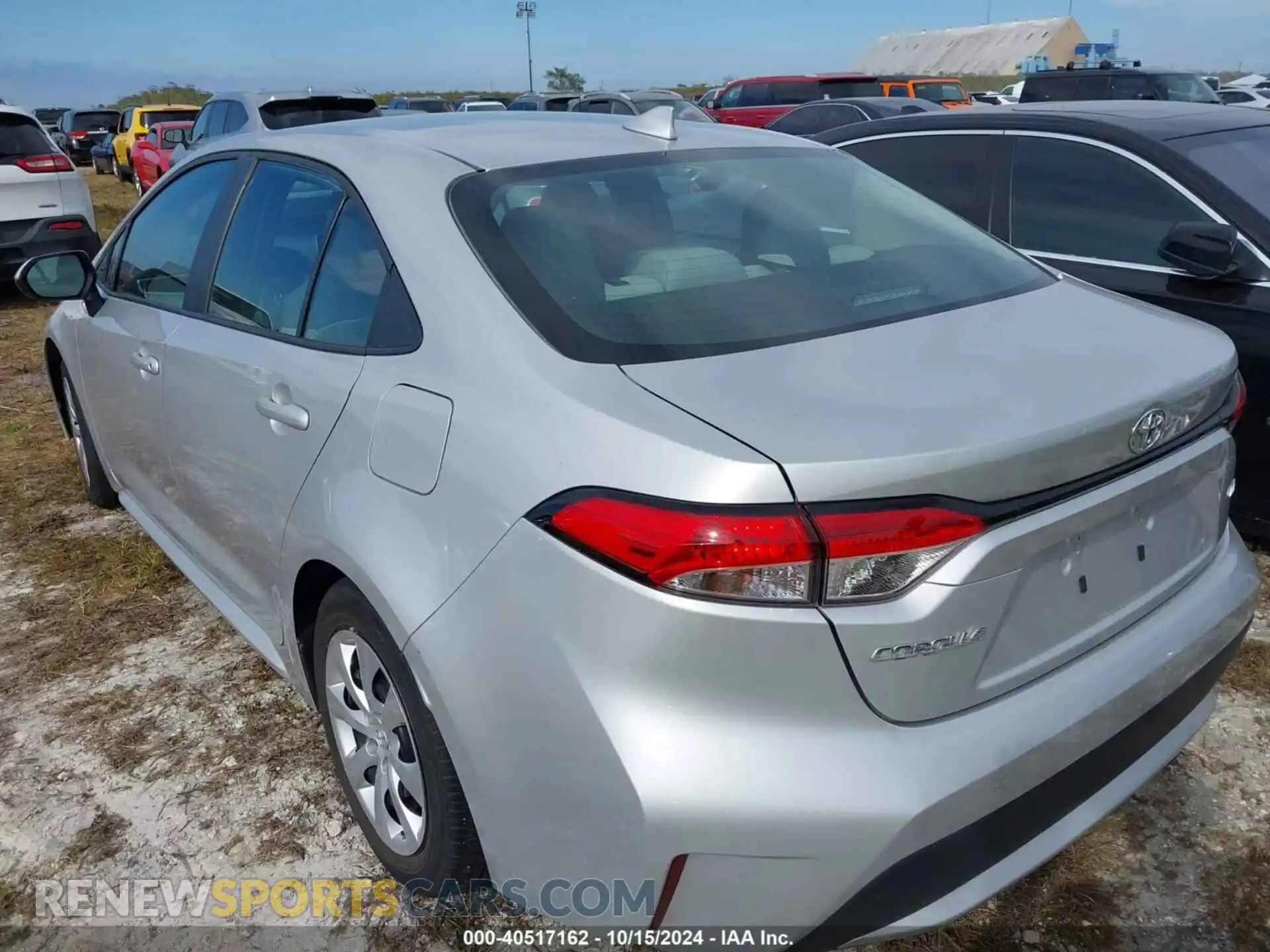 3 Photograph of a damaged car 5YFEPMAE6MP153156 TOYOTA COROLLA 2021