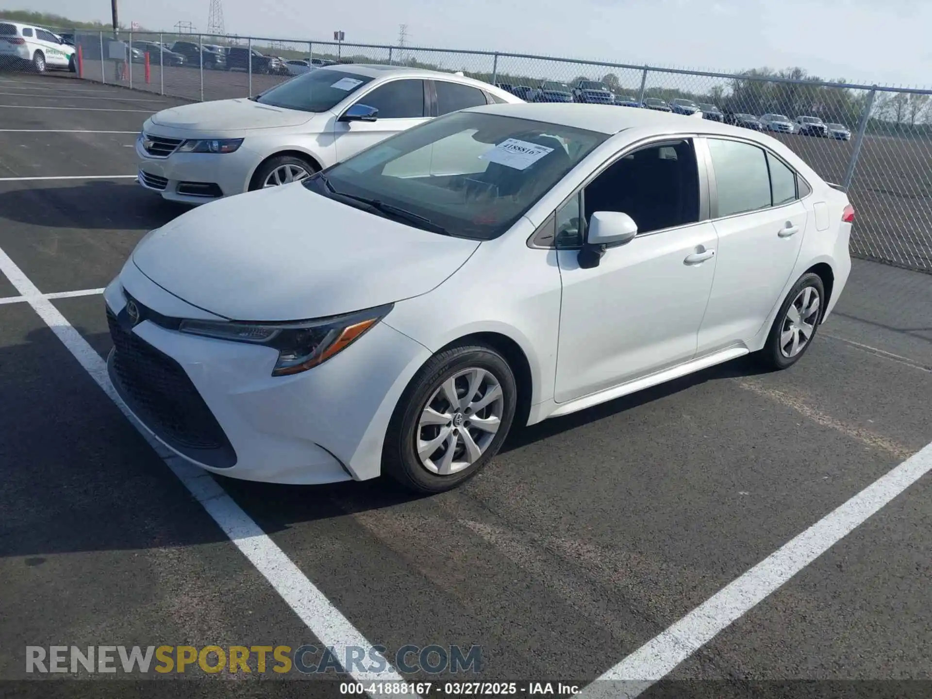 2 Photograph of a damaged car 5YFEPMAE6MP155683 TOYOTA COROLLA 2021