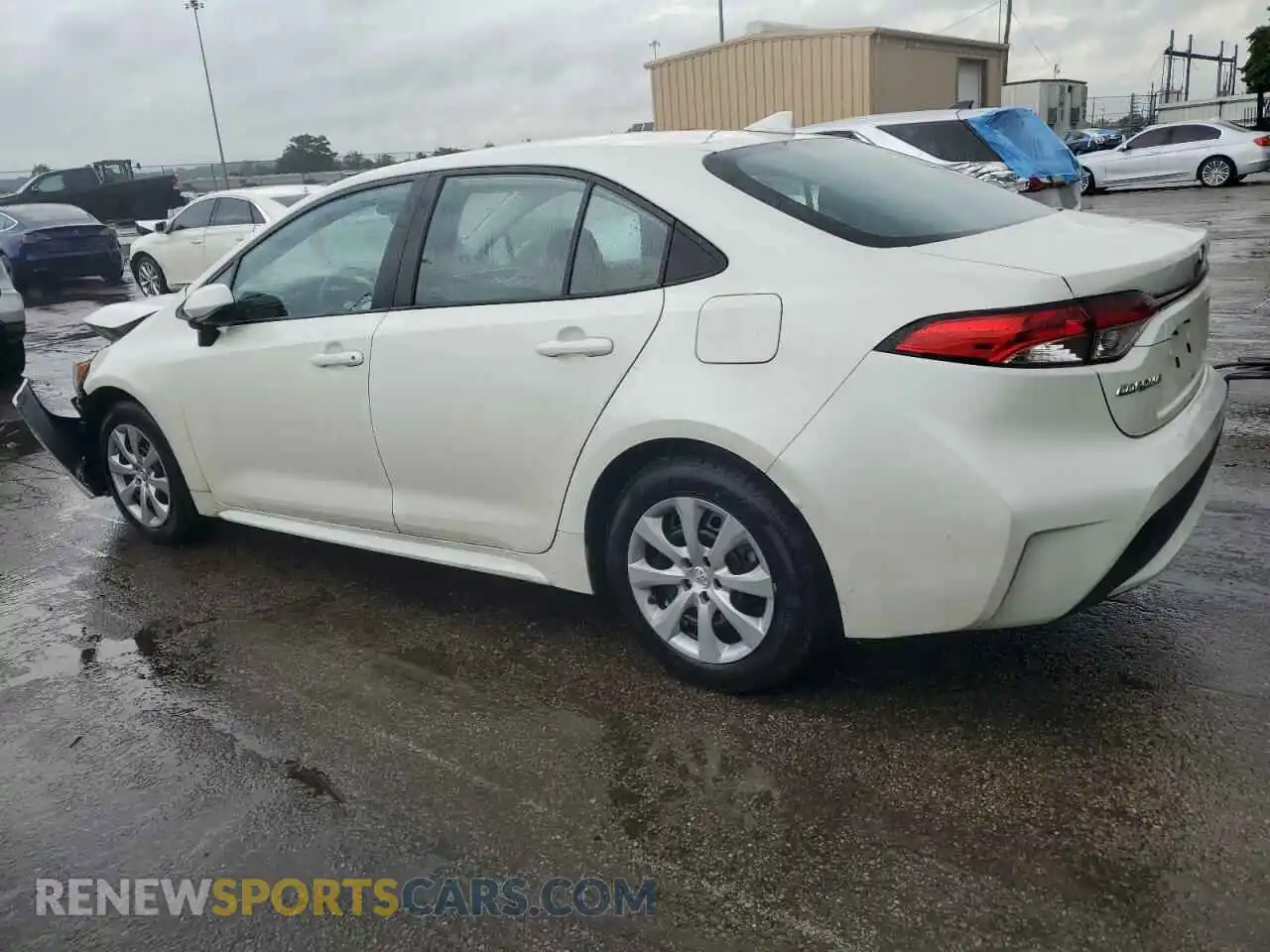 2 Photograph of a damaged car 5YFEPMAE6MP164240 TOYOTA COROLLA 2021