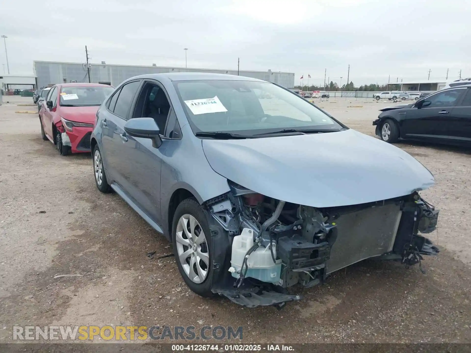1 Photograph of a damaged car 5YFEPMAE6MP164710 TOYOTA COROLLA 2021