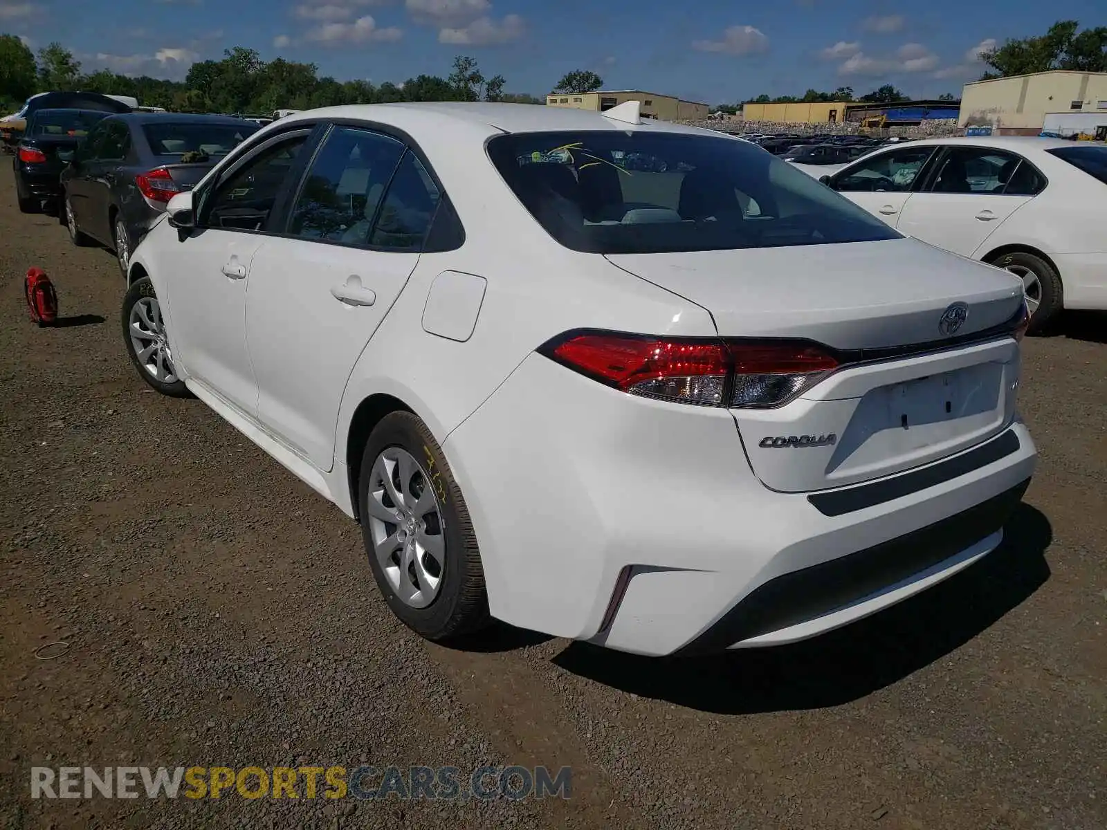 3 Photograph of a damaged car 5YFEPMAE6MP168238 TOYOTA COROLLA 2021