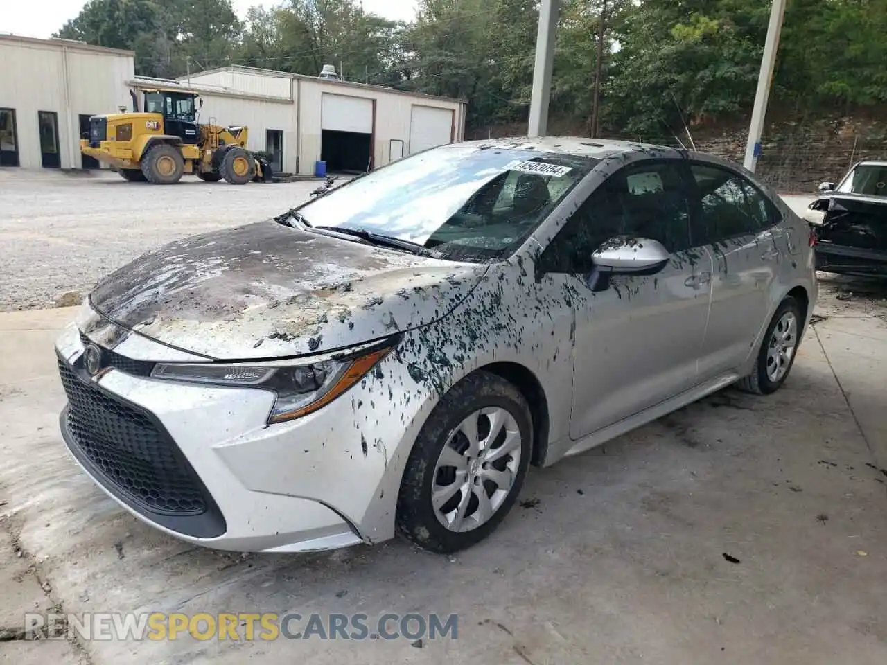 1 fotografías del automóvil dañado 5YFEPMAE6MP171060 TOYOTA COROLLA 2021
