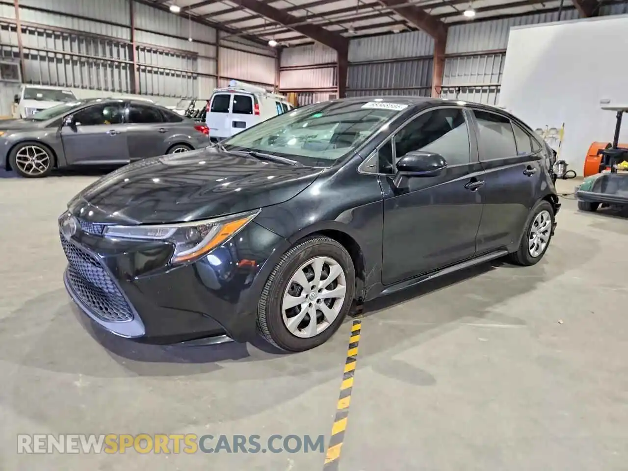1 fotografías del automóvil dañado 5YFEPMAE6MP174380 TOYOTA COROLLA 2021