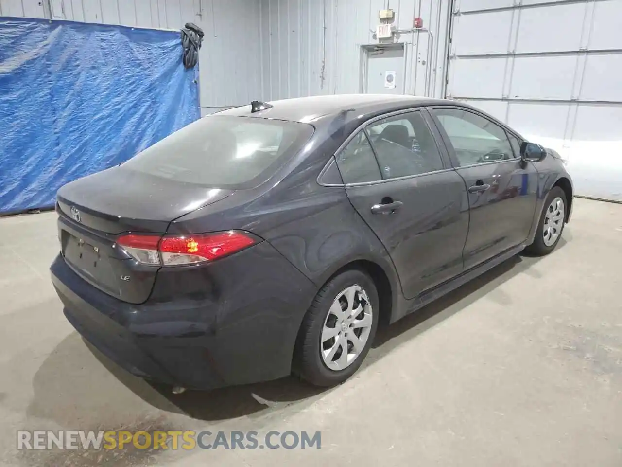 3 Фотография поврежденного автомобиля 5YFEPMAE6MP174430 TOYOTA COROLLA 2021