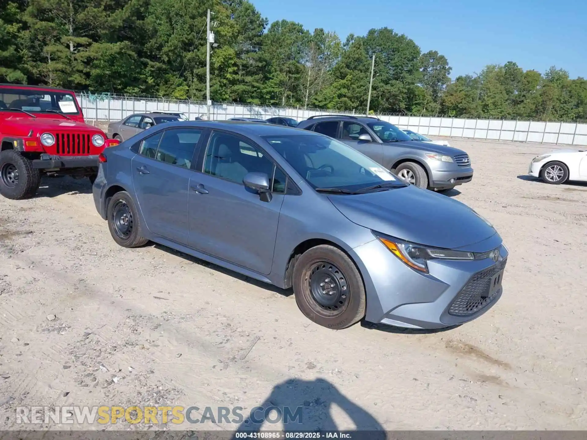 1 Photograph of a damaged car 5YFEPMAE6MP176792 TOYOTA COROLLA 2021