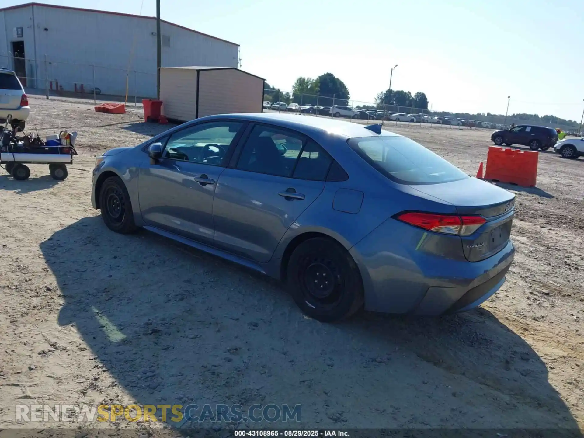 3 Photograph of a damaged car 5YFEPMAE6MP176792 TOYOTA COROLLA 2021
