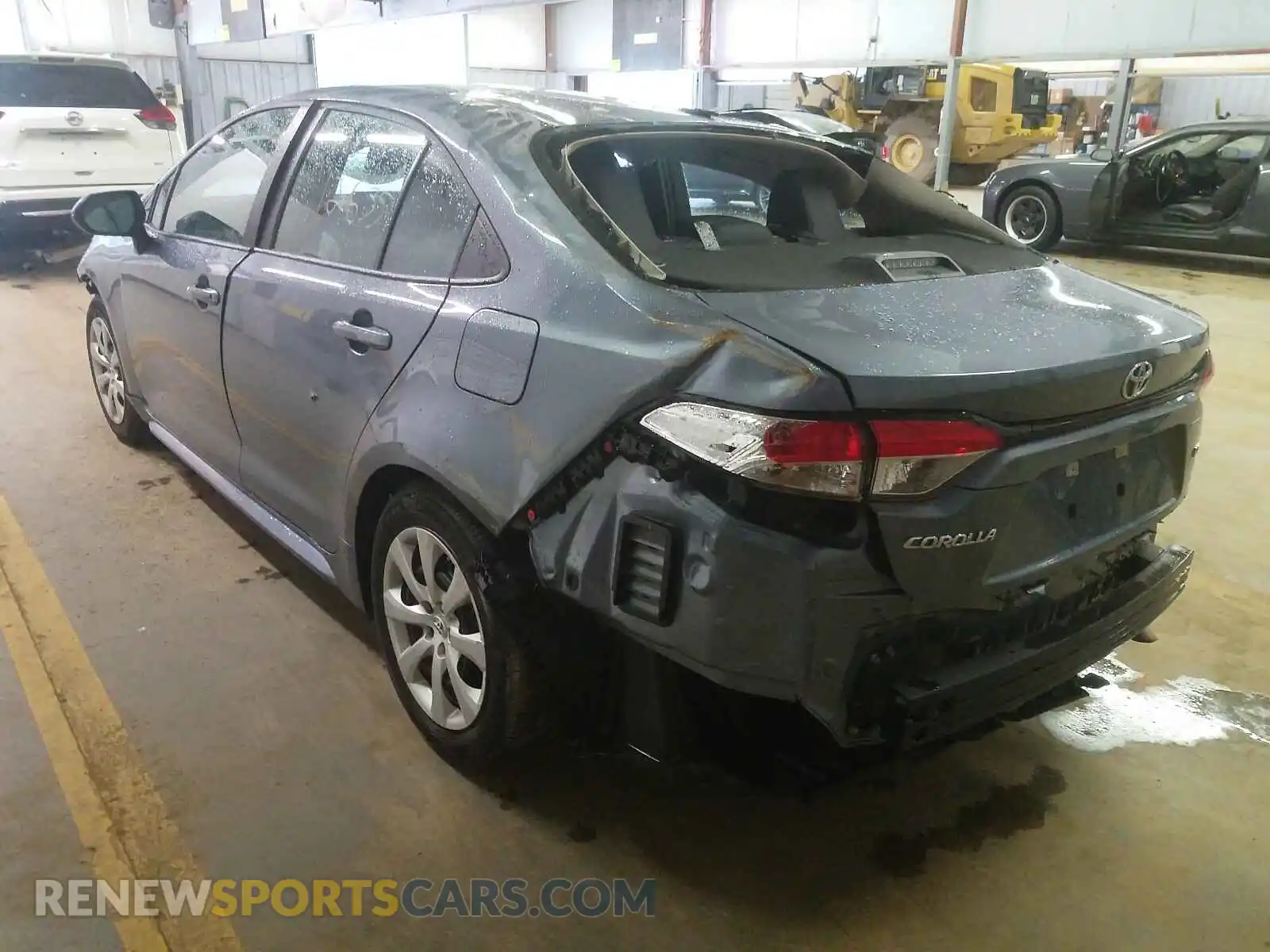 3 Photograph of a damaged car 5YFEPMAE6MP179224 TOYOTA COROLLA 2021