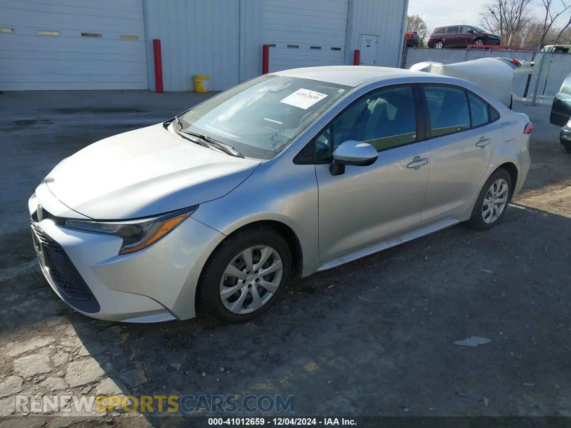 2 Photograph of a damaged car 5YFEPMAE6MP179613 TOYOTA COROLLA 2021