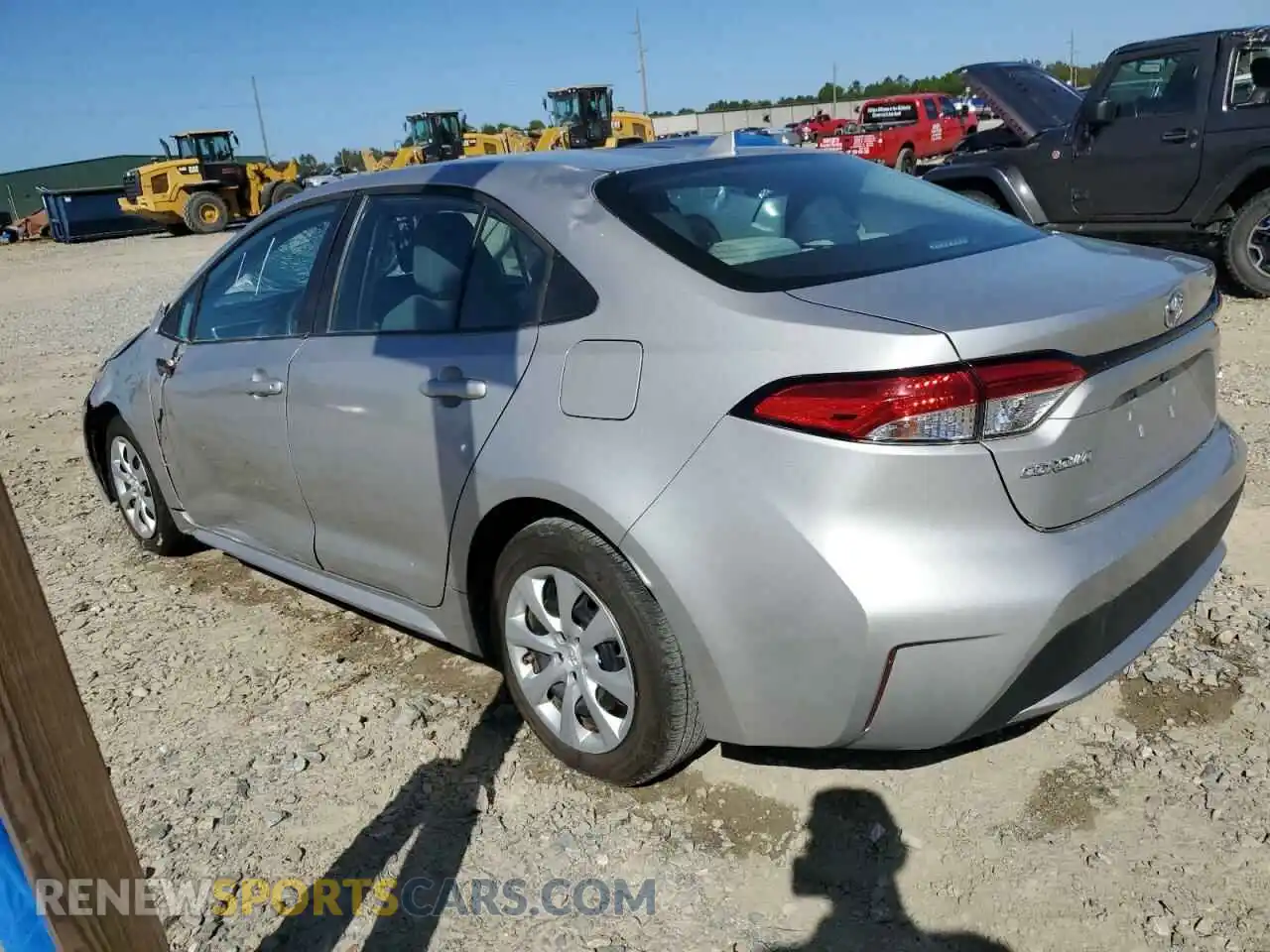 2 Photograph of a damaged car 5YFEPMAE6MP182172 TOYOTA COROLLA 2021