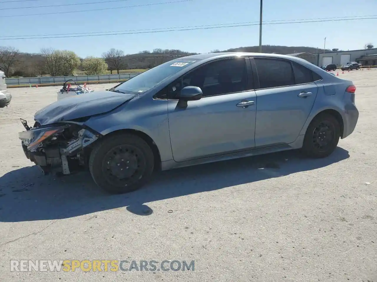 1 Photograph of a damaged car 5YFEPMAE6MP182513 TOYOTA COROLLA 2021