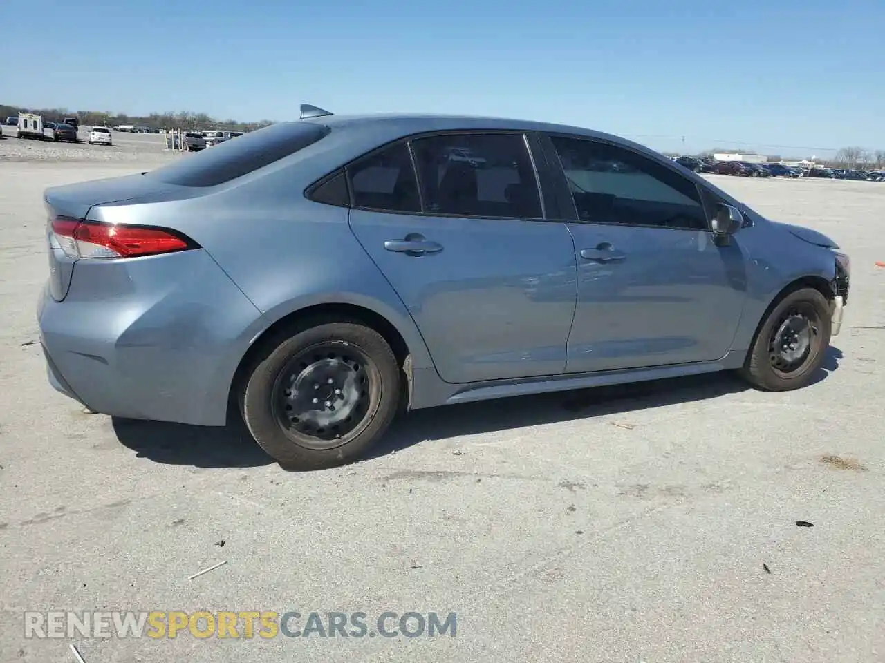 3 Photograph of a damaged car 5YFEPMAE6MP182513 TOYOTA COROLLA 2021
