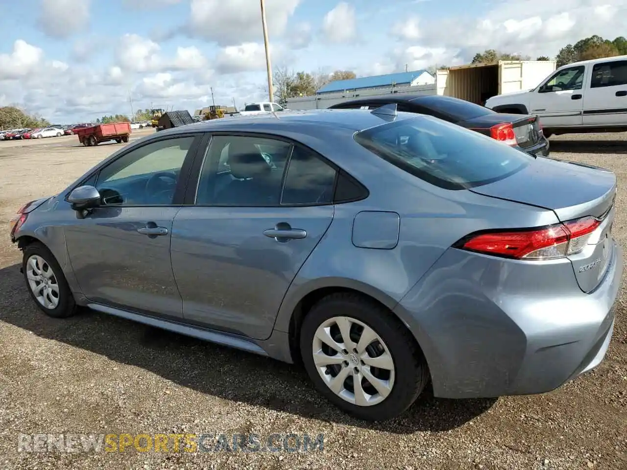 2 Photograph of a damaged car 5YFEPMAE6MP182821 TOYOTA COROLLA 2021