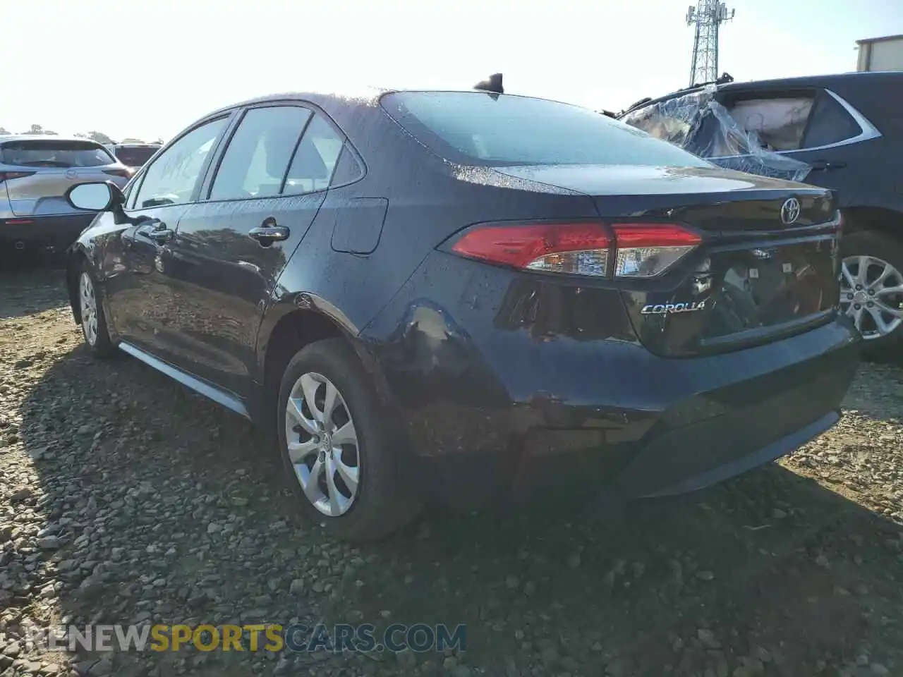 3 Photograph of a damaged car 5YFEPMAE6MP188313 TOYOTA COROLLA 2021