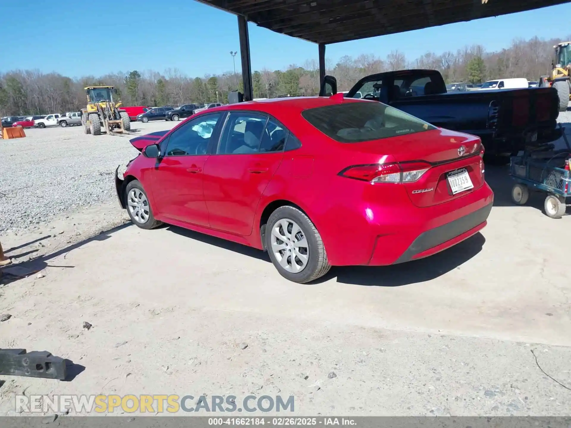 3 Photograph of a damaged car 5YFEPMAE6MP189431 TOYOTA COROLLA 2021