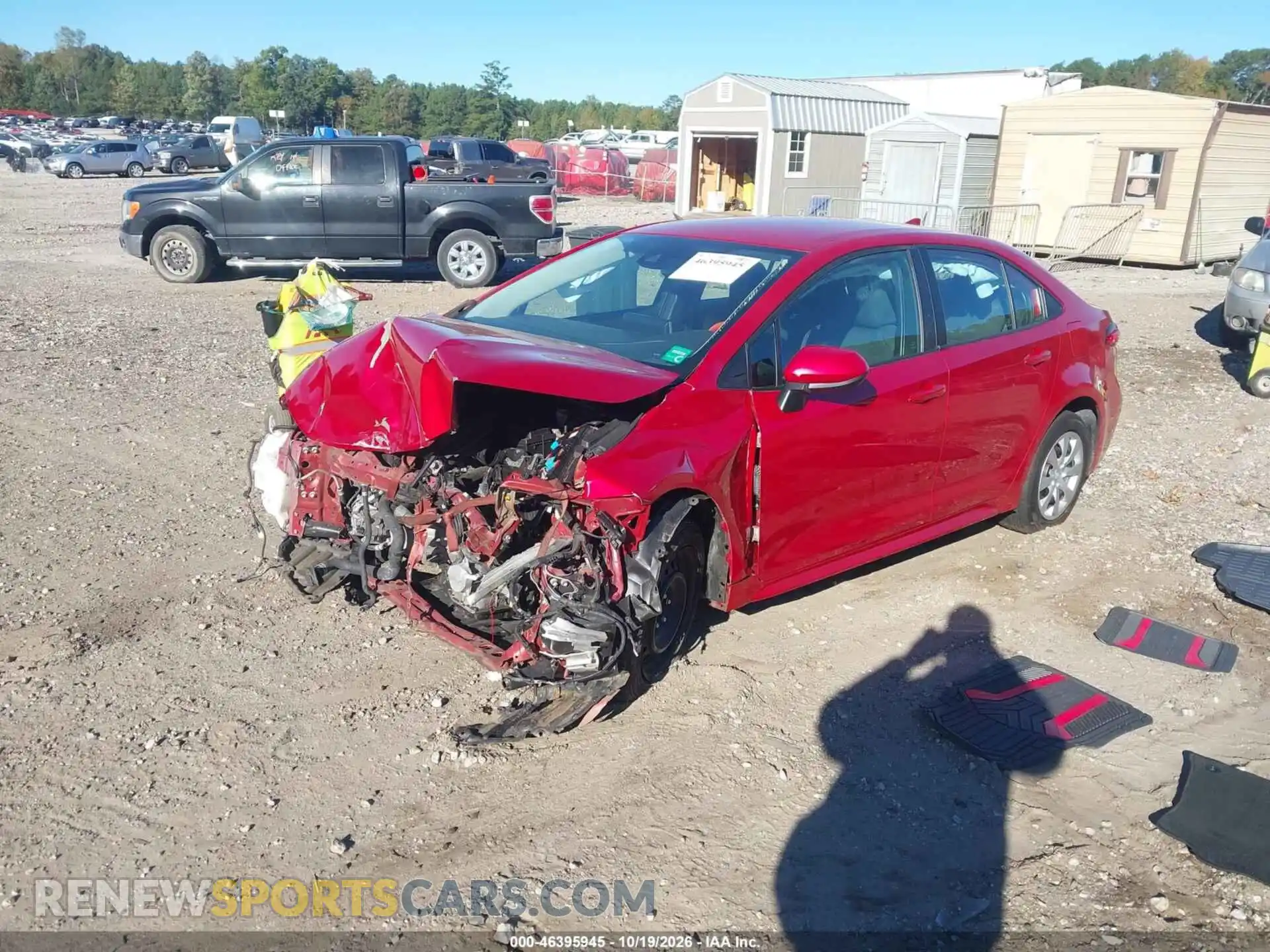 2 Photograph of a damaged car 5YFEPMAE6MP190238 TOYOTA COROLLA 2021