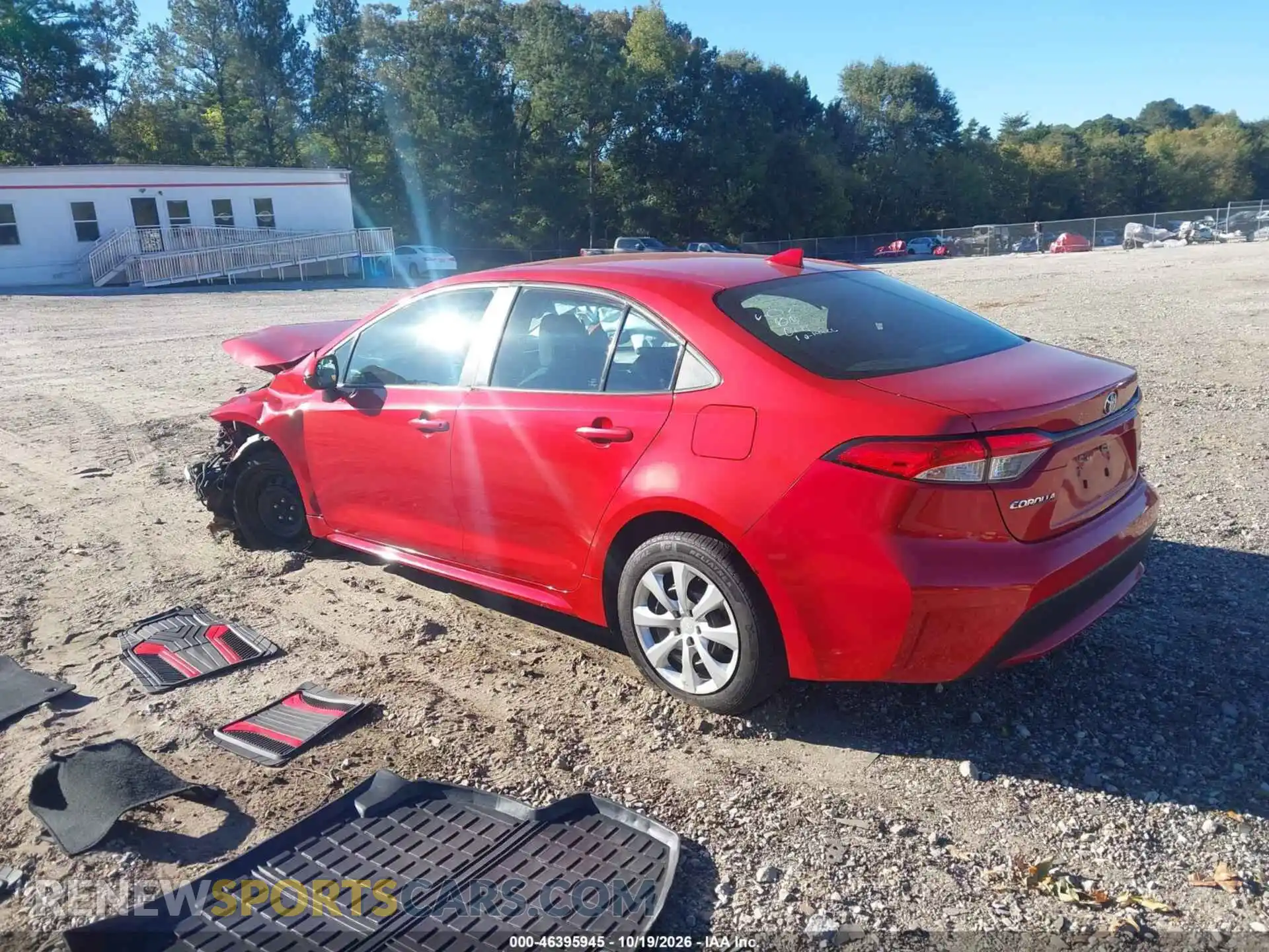 3 Photograph of a damaged car 5YFEPMAE6MP190238 TOYOTA COROLLA 2021