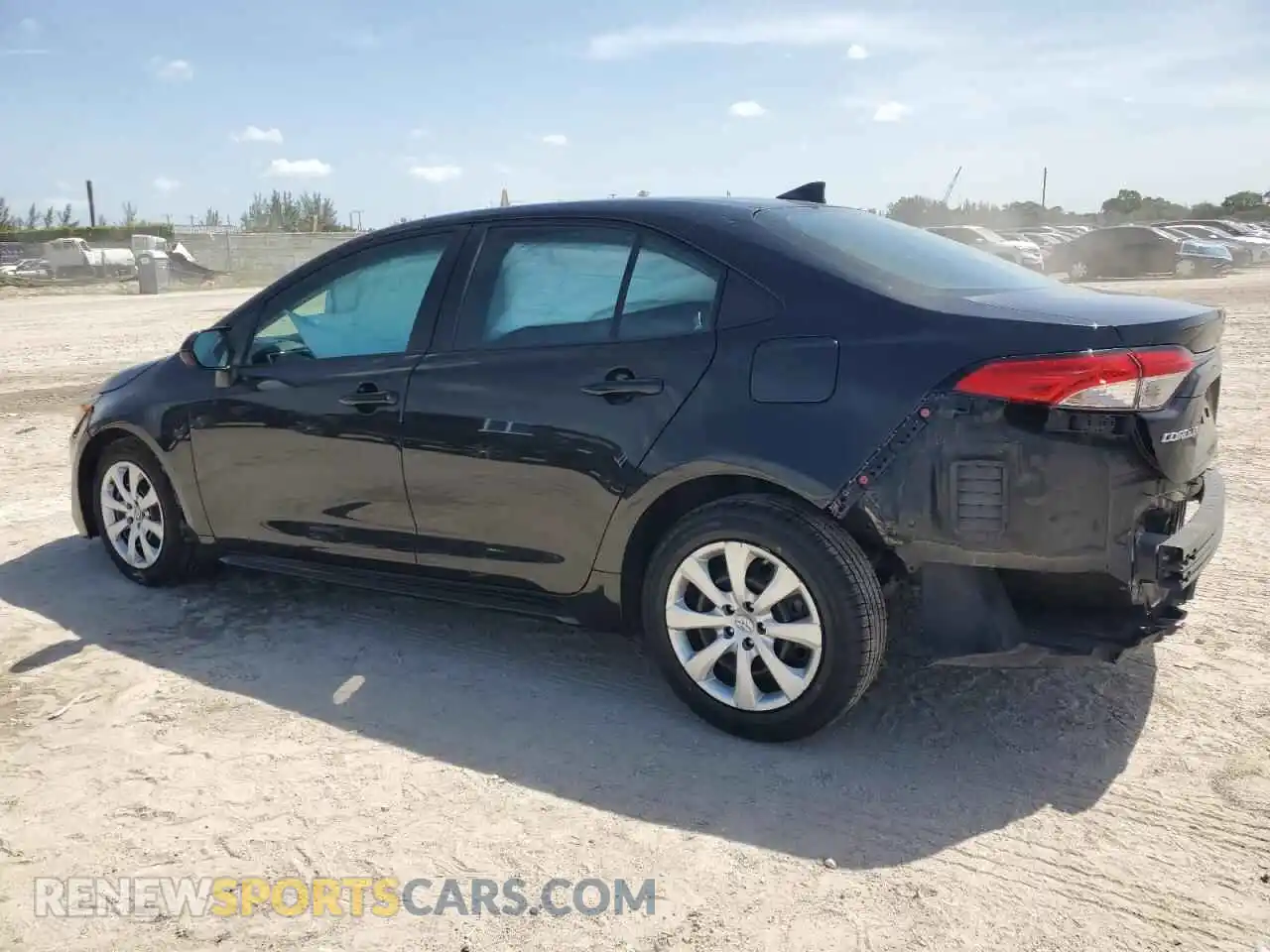 2 Photograph of a damaged car 5YFEPMAE6MP192426 TOYOTA COROLLA 2021