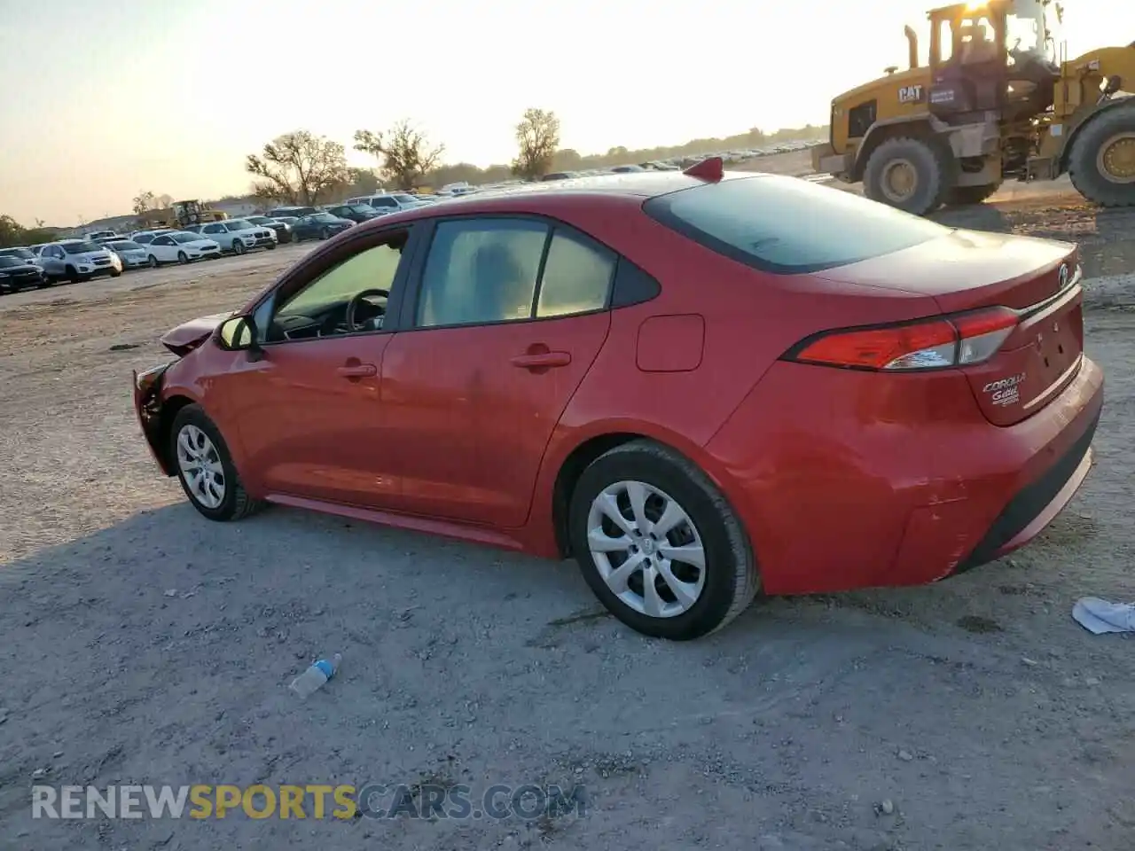 2 Photograph of a damaged car 5YFEPMAE6MP196640 TOYOTA COROLLA 2021
