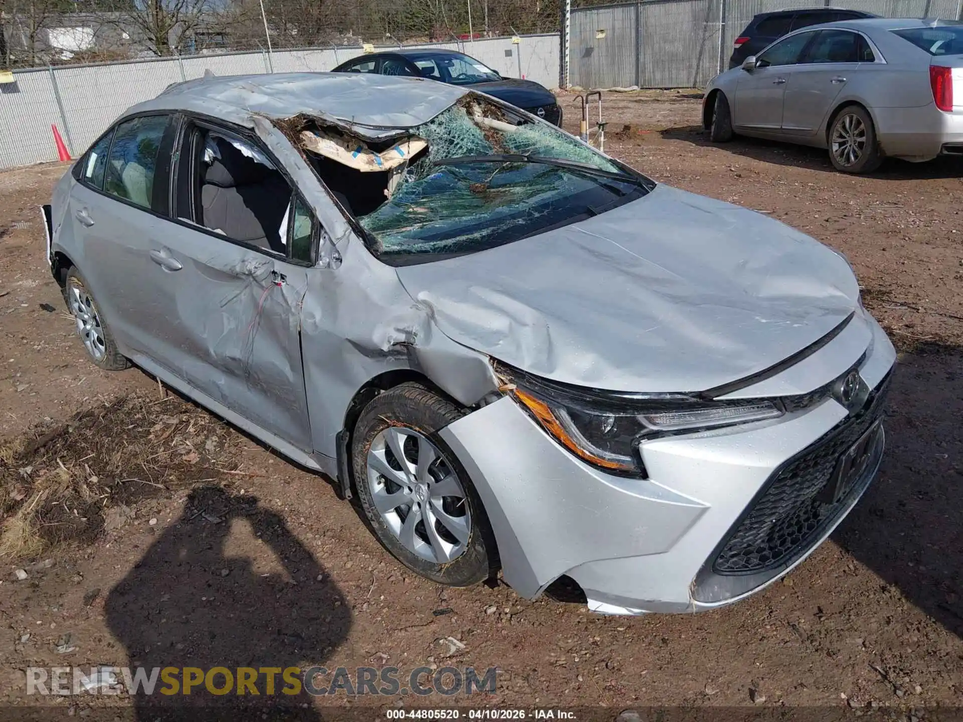 1 Photograph of a damaged car 5YFEPMAE6MP197402 TOYOTA COROLLA 2021