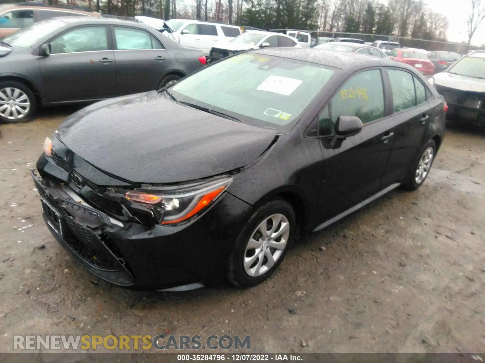 2 Photograph of a damaged car 5YFEPMAE6MP200525 TOYOTA COROLLA 2021