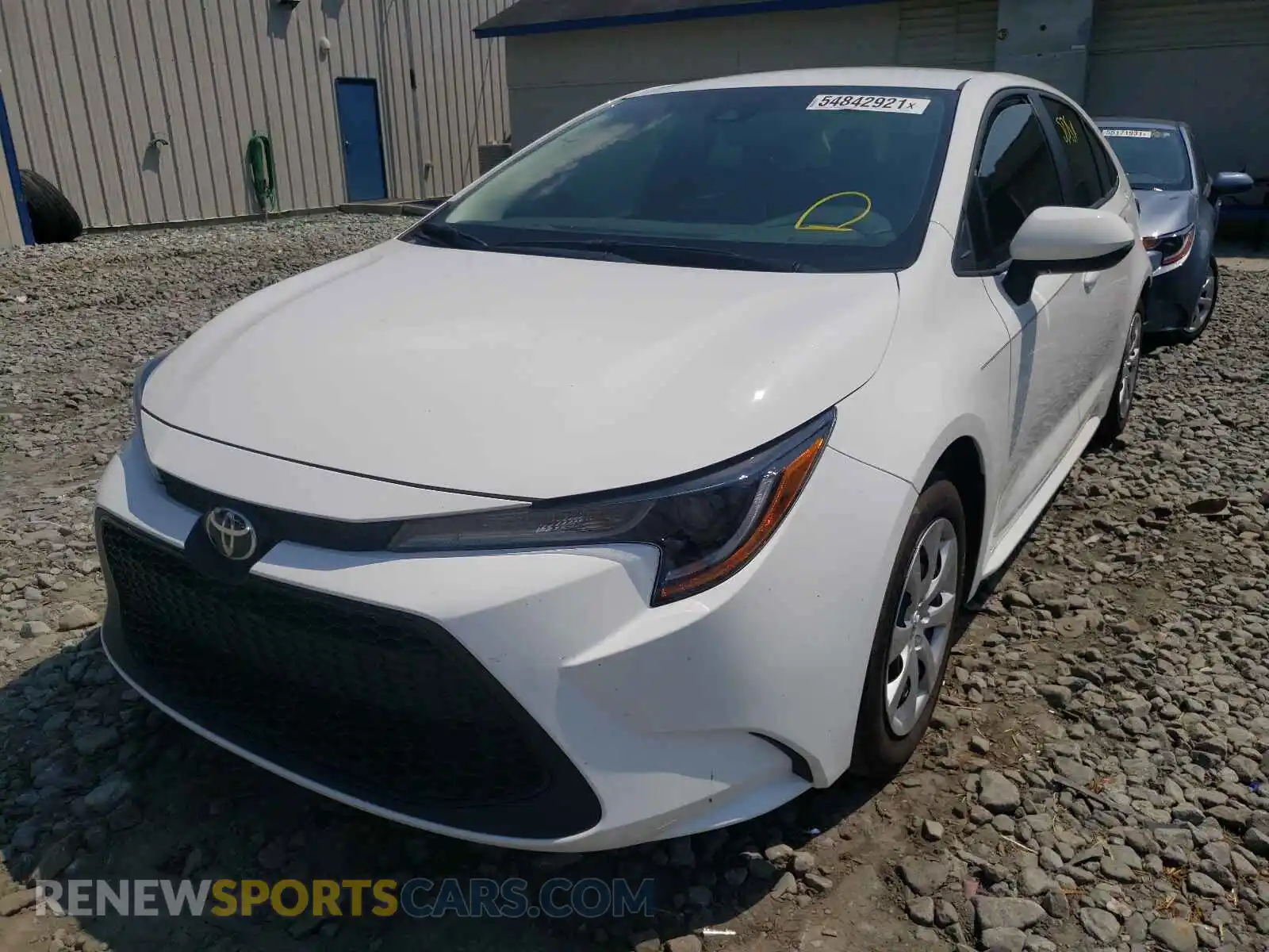 2 Photograph of a damaged car 5YFEPMAE6MP203392 TOYOTA COROLLA 2021
