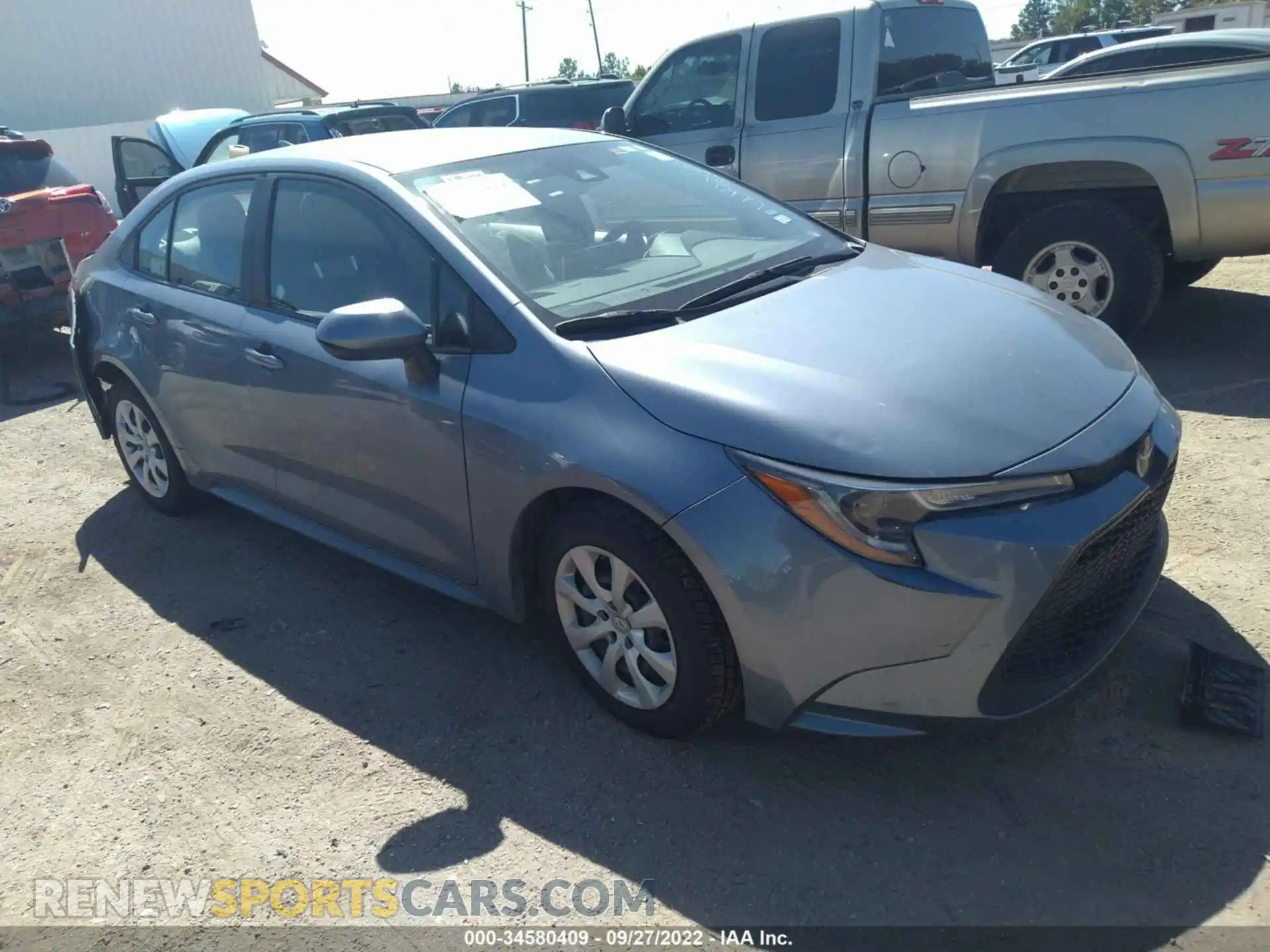 1 Photograph of a damaged car 5YFEPMAE6MP205448 TOYOTA COROLLA 2021