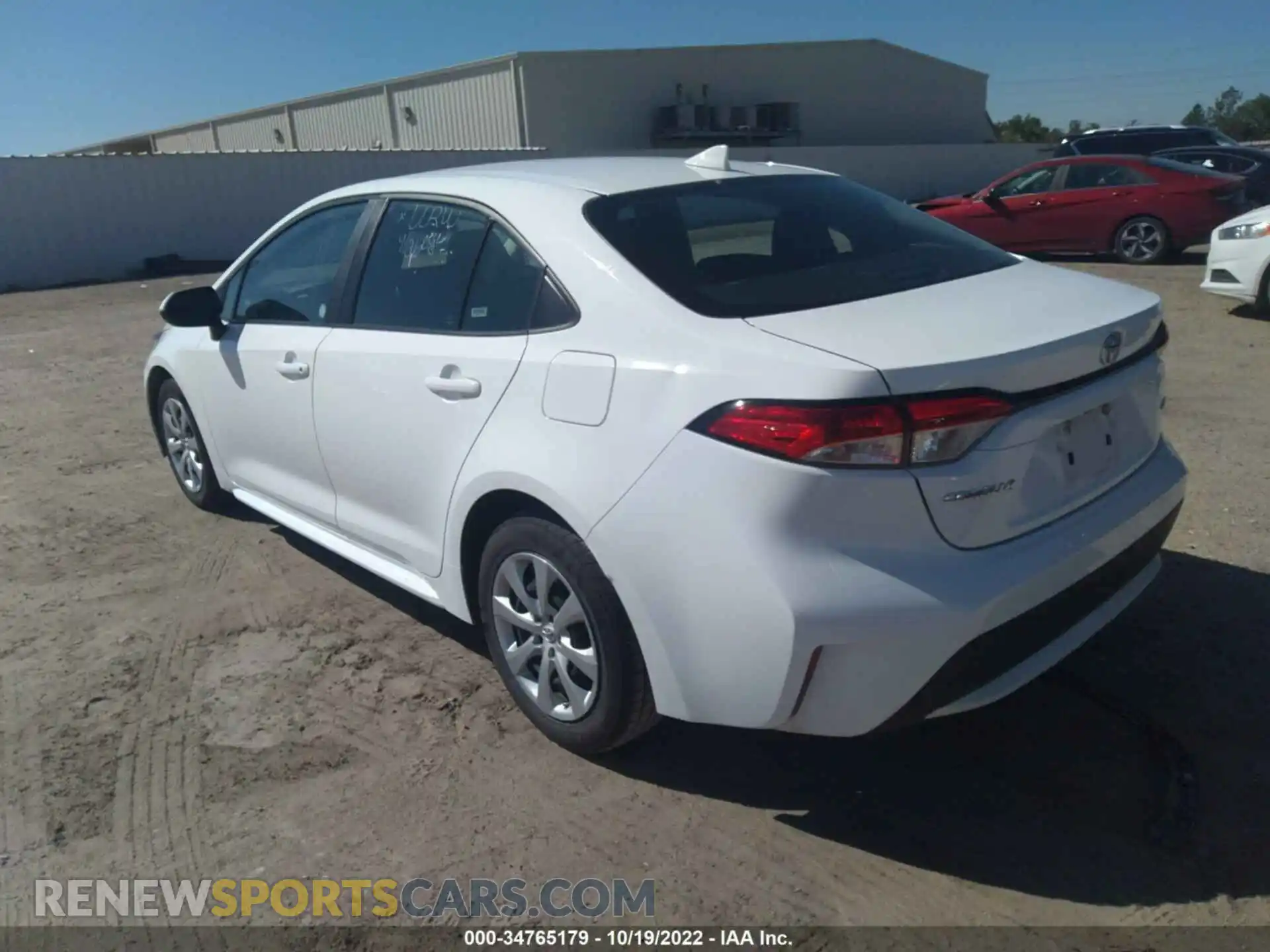 3 Photograph of a damaged car 5YFEPMAE6MP208740 TOYOTA COROLLA 2021