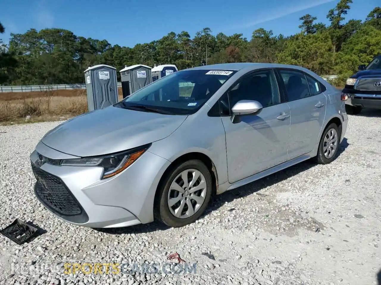 1 Photograph of a damaged car 5YFEPMAE6MP212108 TOYOTA COROLLA 2021