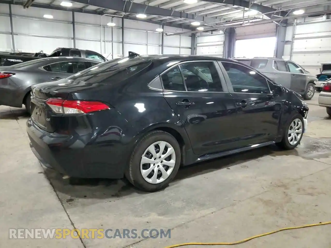 3 Photograph of a damaged car 5YFEPMAE6MP212240 TOYOTA COROLLA 2021