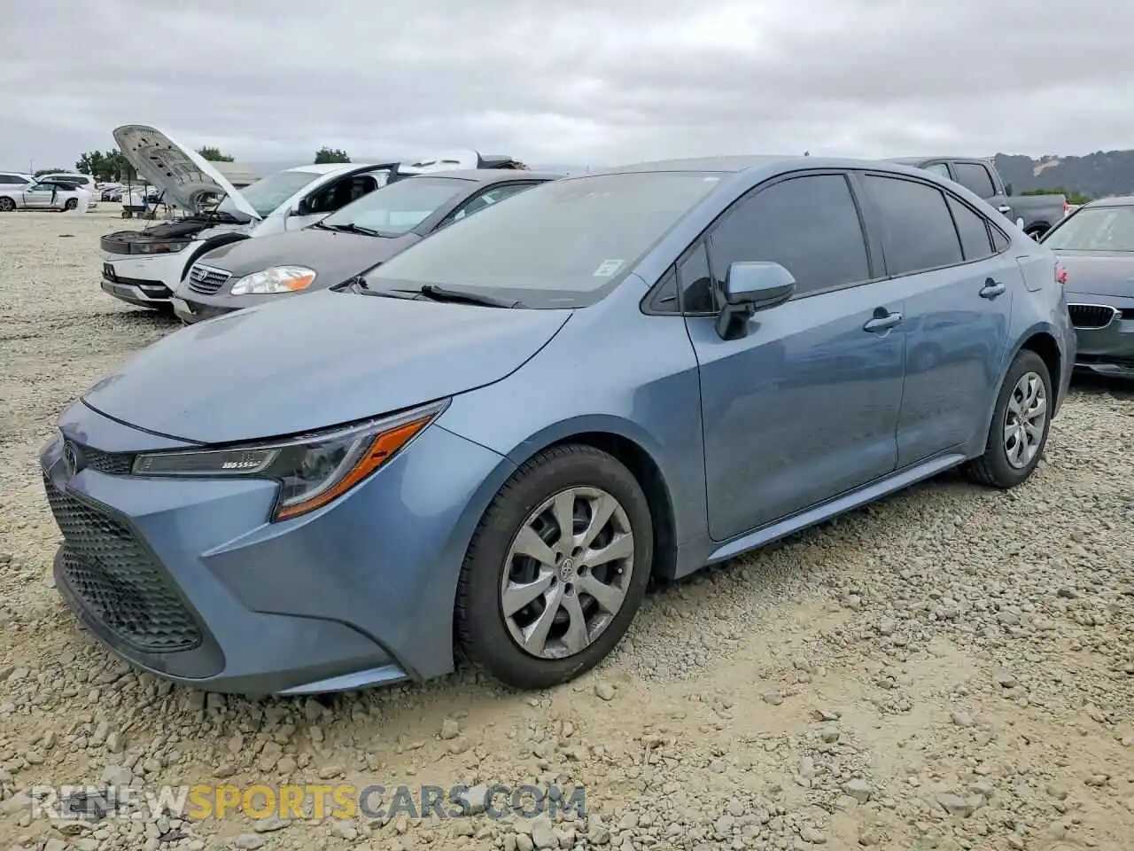 1 Фотография поврежденного автомобиля 5YFEPMAE6MP214456 TOYOTA COROLLA 2021