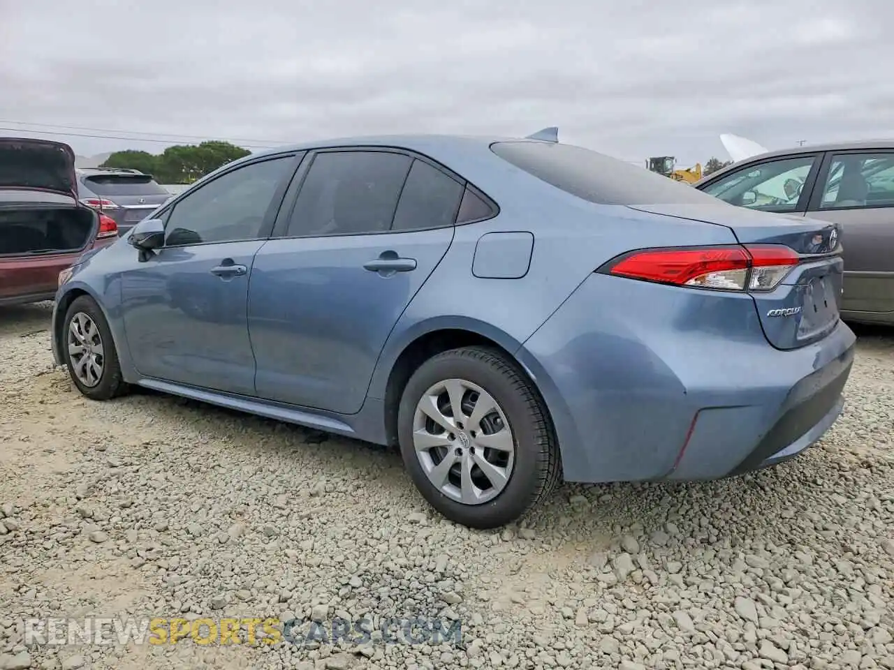 2 Фотография поврежденного автомобиля 5YFEPMAE6MP214456 TOYOTA COROLLA 2021