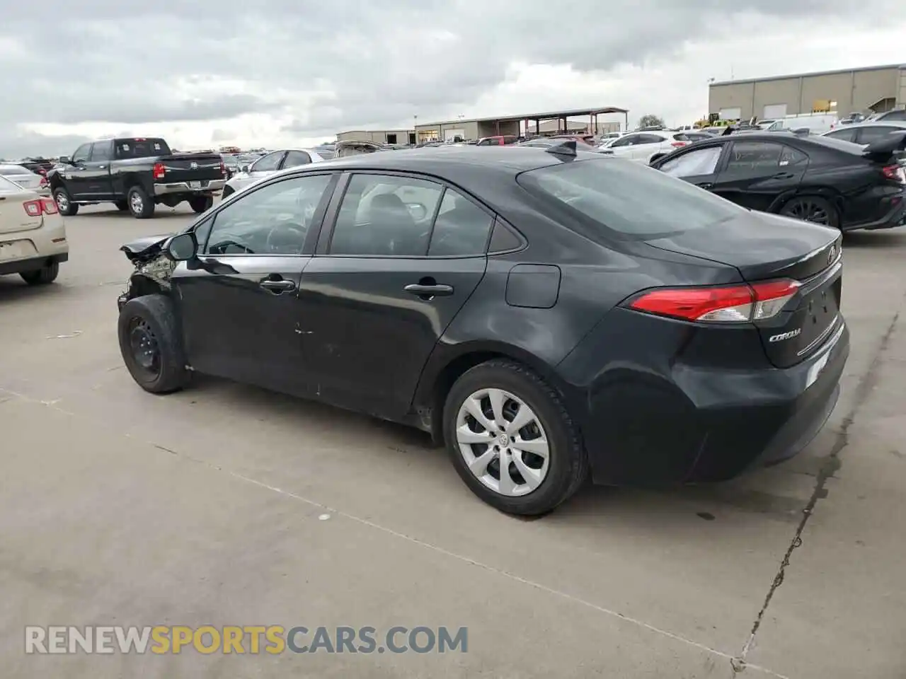 2 Photograph of a damaged car 5YFEPMAE6MP218054 TOYOTA COROLLA 2021