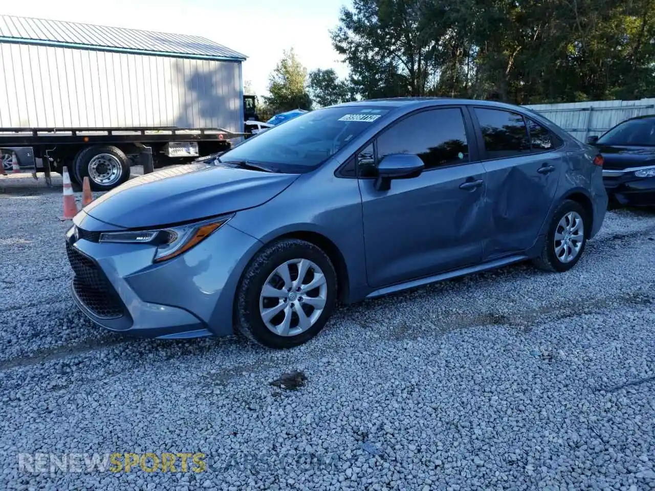 1 fotografías del automóvil dañado 5YFEPMAE6MP219320 TOYOTA COROLLA 2021