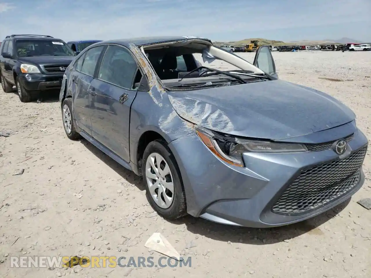 1 Photograph of a damaged car 5YFEPMAE6MP220659 TOYOTA COROLLA 2021