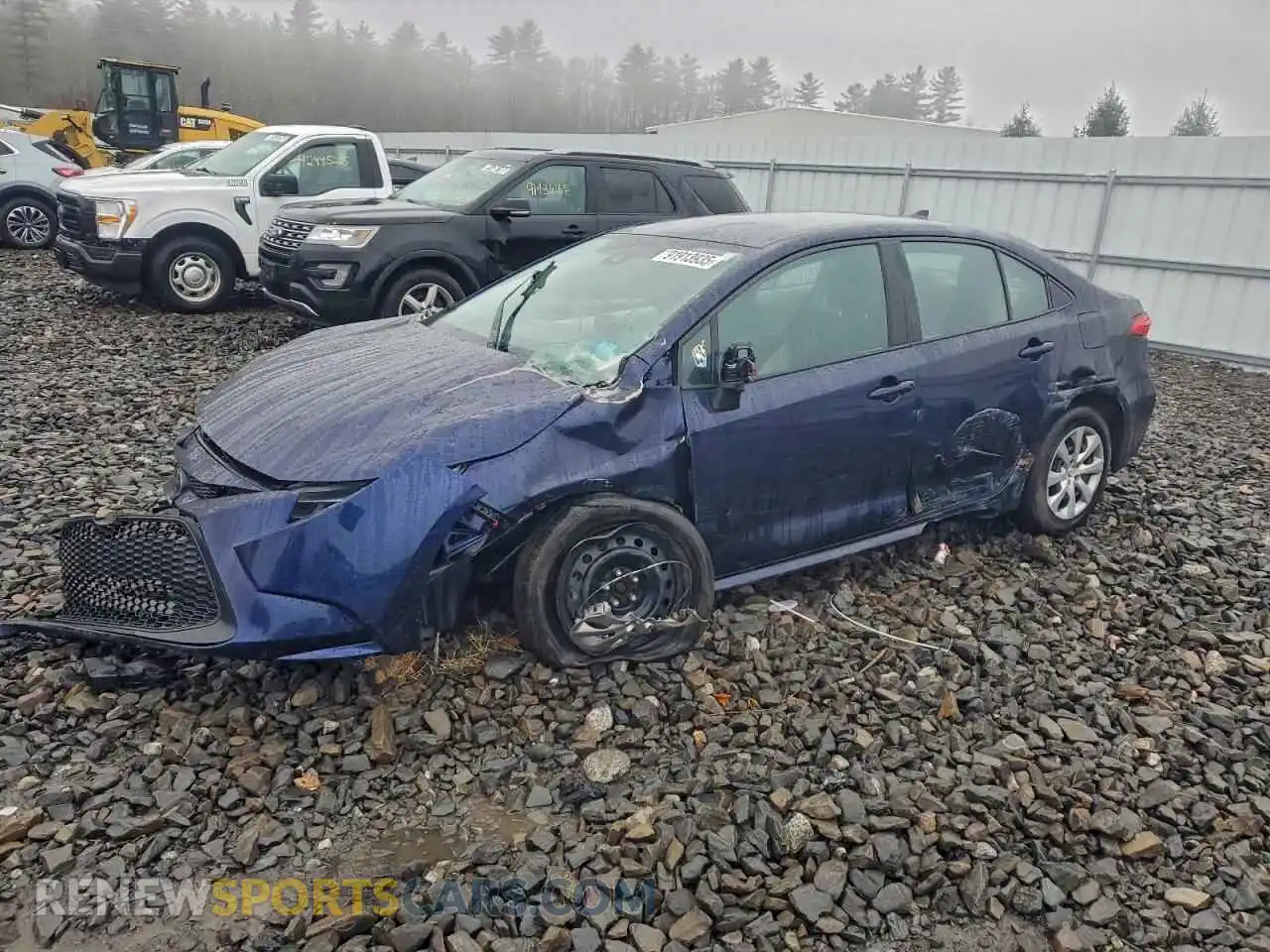 1 Photograph of a damaged car 5YFEPMAE6MP221097 TOYOTA COROLLA 2021