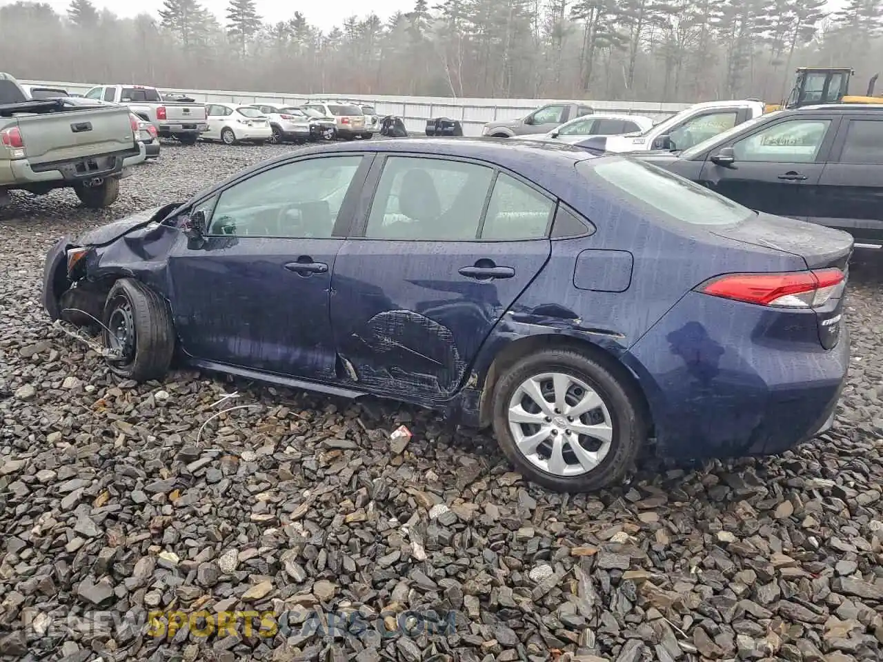 2 Photograph of a damaged car 5YFEPMAE6MP221097 TOYOTA COROLLA 2021