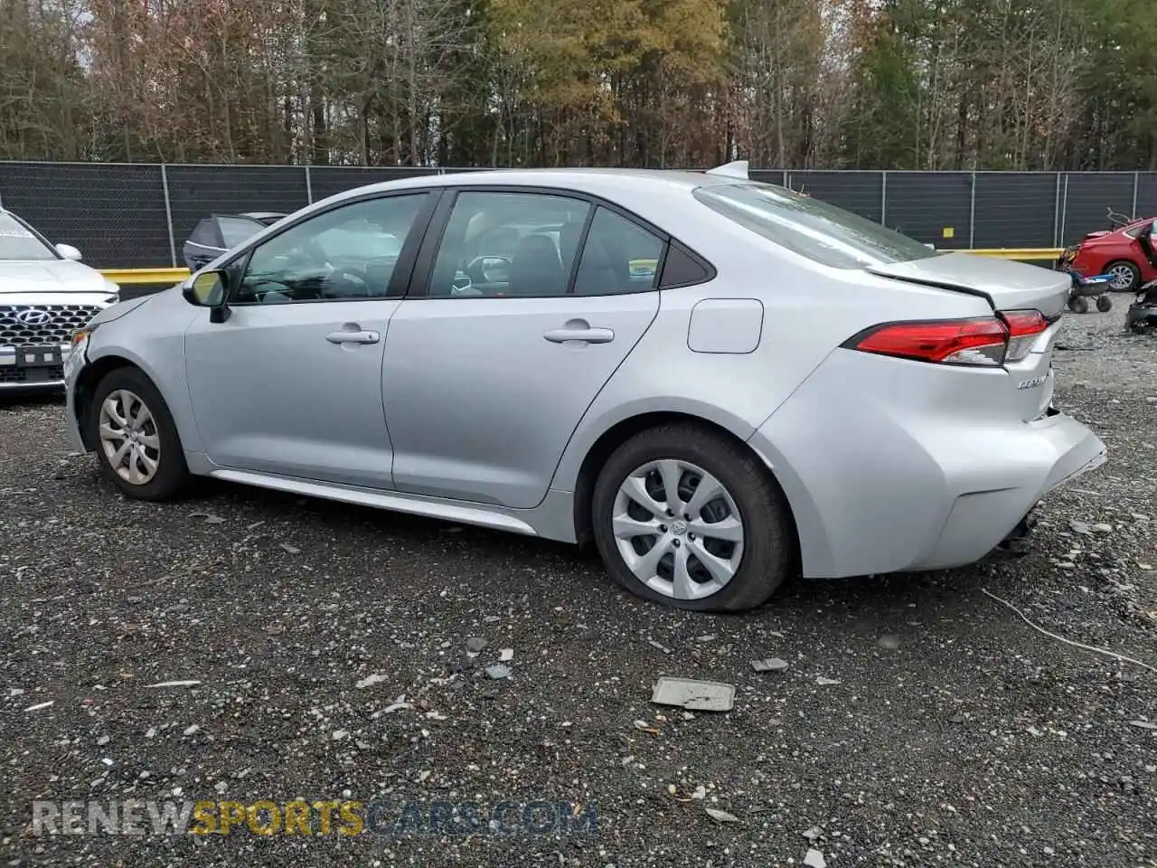 2 Photograph of a damaged car 5YFEPMAE6MP224470 TOYOTA COROLLA 2021