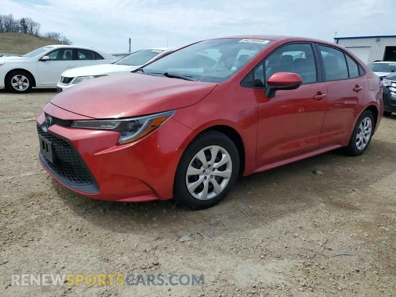 1 Photograph of a damaged car 5YFEPMAE6MP225621 TOYOTA COROLLA 2021
