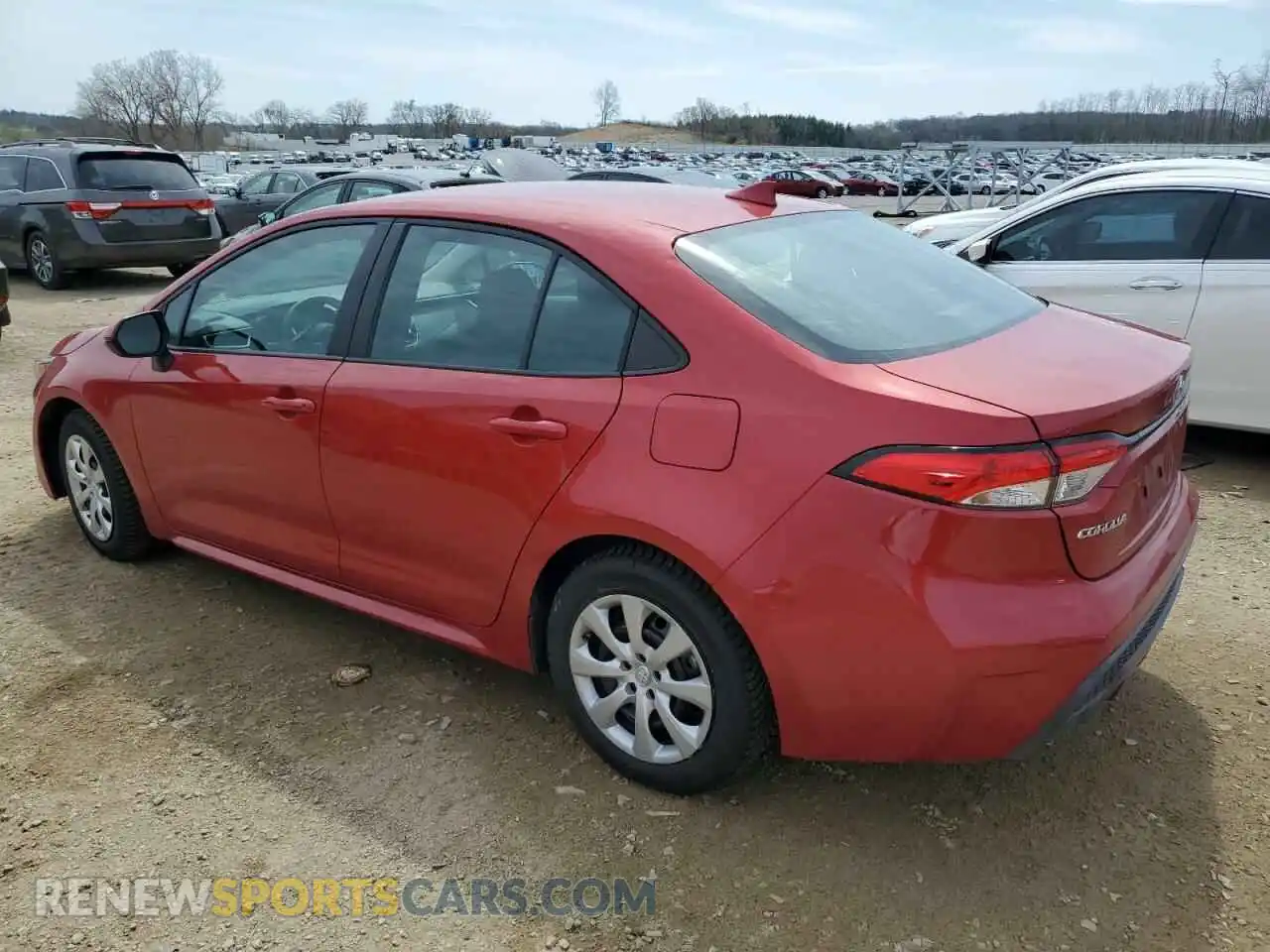 2 Photograph of a damaged car 5YFEPMAE6MP225621 TOYOTA COROLLA 2021