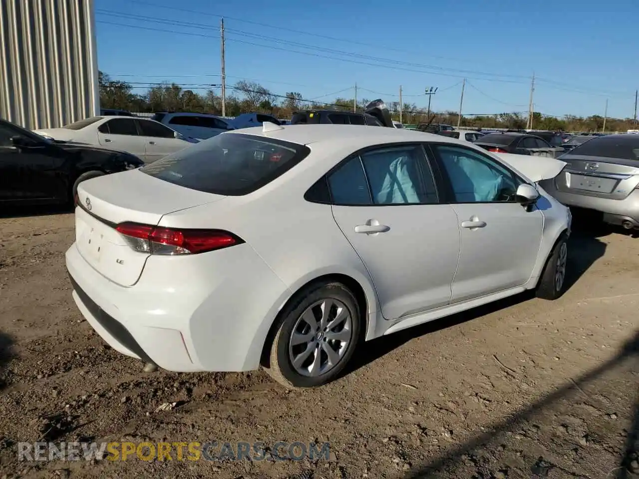 3 Photograph of a damaged car 5YFEPMAE6MP228390 TOYOTA COROLLA 2021