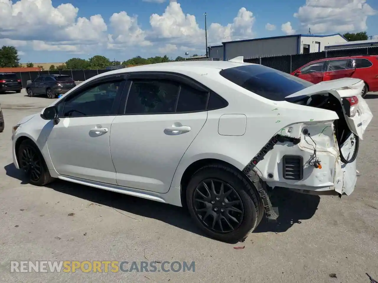 2 Photograph of a damaged car 5YFEPMAE6MP228826 TOYOTA COROLLA 2021