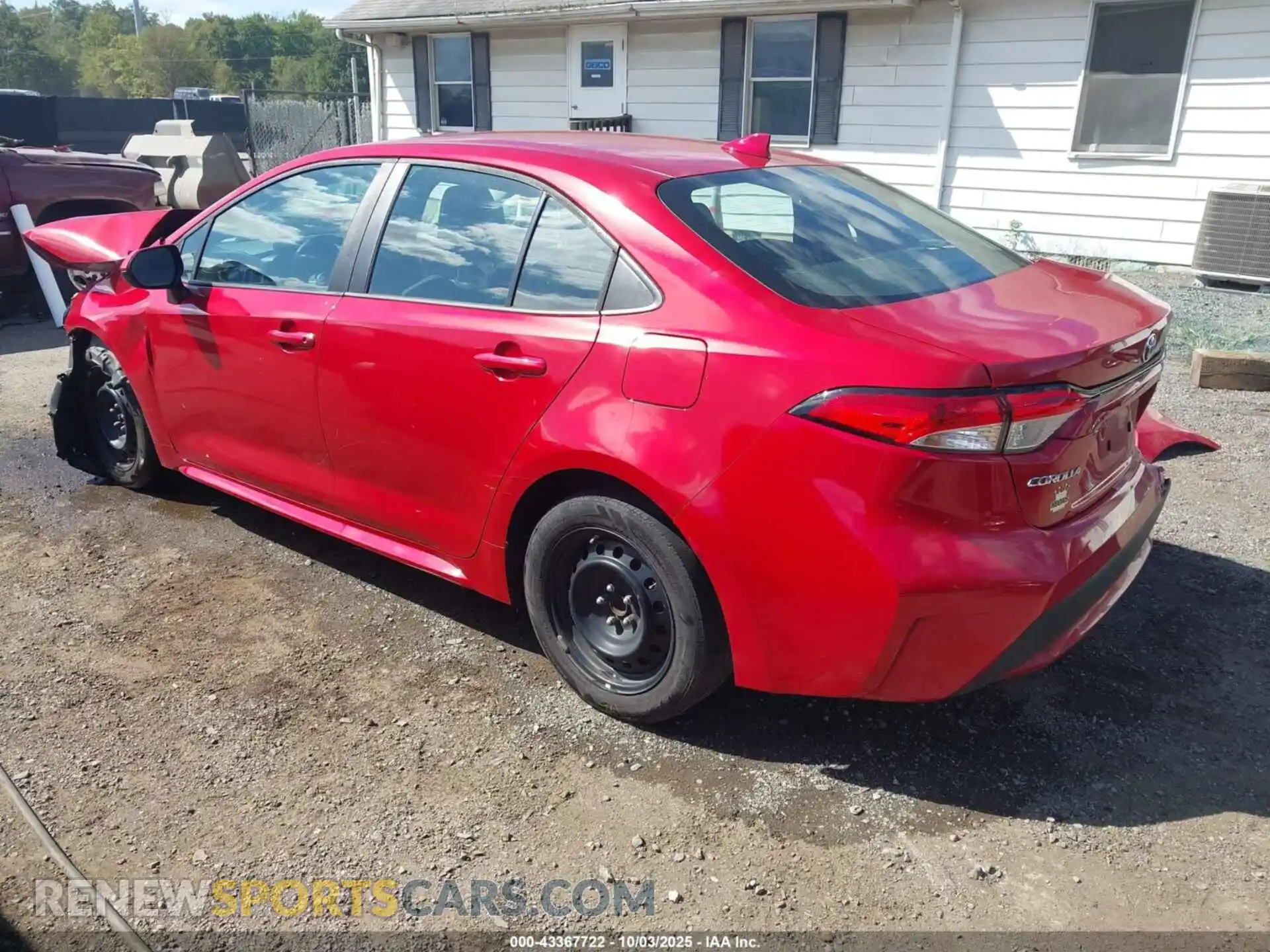 3 Photograph of a damaged car 5YFEPMAE6MP231838 TOYOTA COROLLA 2021