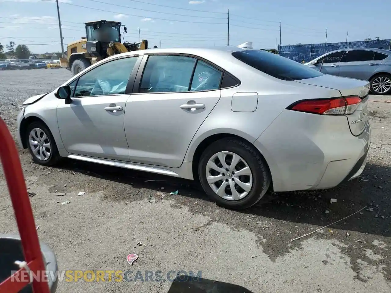 2 Photograph of a damaged car 5YFEPMAE6MP232620 TOYOTA COROLLA 2021