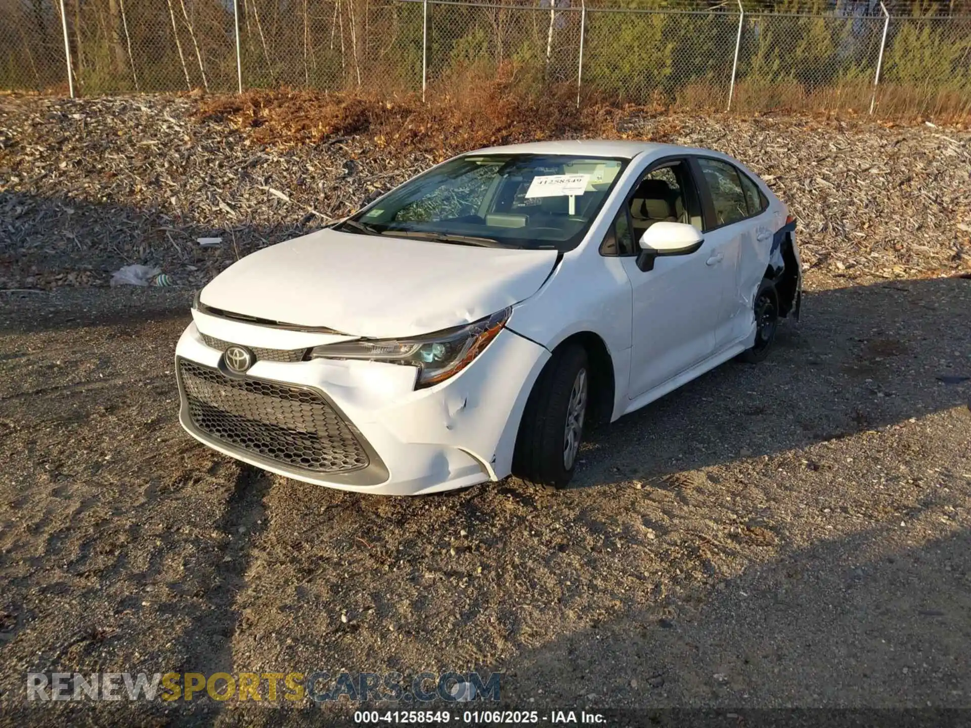 2 Photograph of a damaged car 5YFEPMAE6MP234156 TOYOTA COROLLA 2021