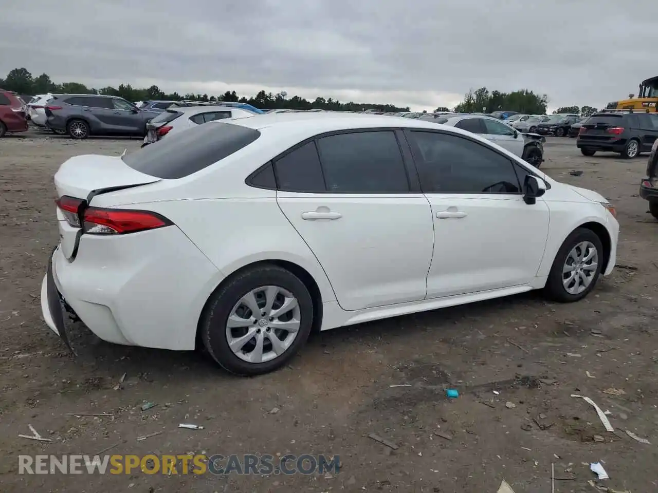 3 Photograph of a damaged car 5YFEPMAE6MP234481 TOYOTA COROLLA 2021